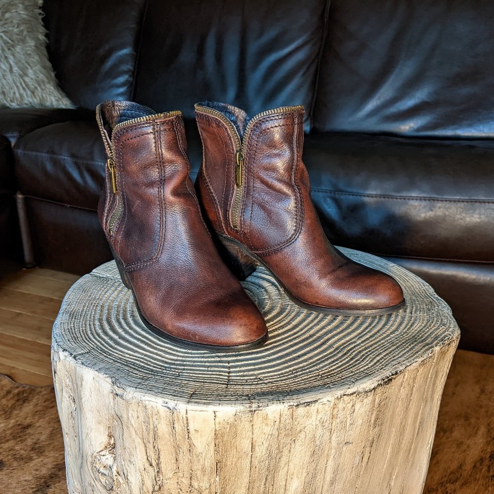 Sam Edelman Leather Booties